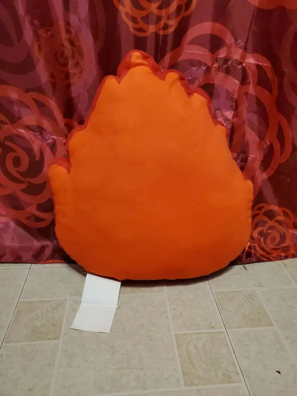 Studio Ghibli Howl's Moving Castle Calcifer Figural Plush Pillow